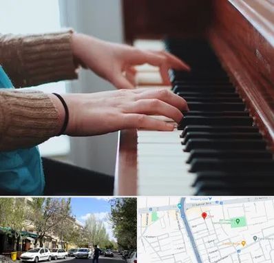 استاد پیانو در کوی فیروز تبریز