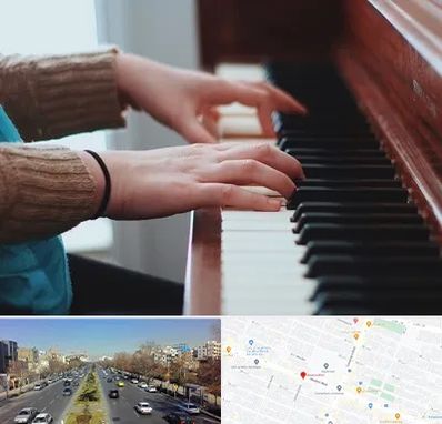 استاد پیانو در بلوار معلم مشهد 