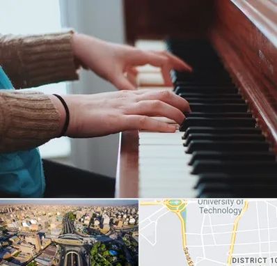 استاد پیانو در استاد معین 