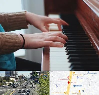 استاد پیانو در ستاری 