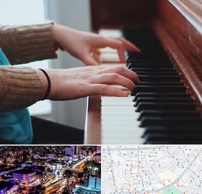 استاد پیانو در منظریه رشت 