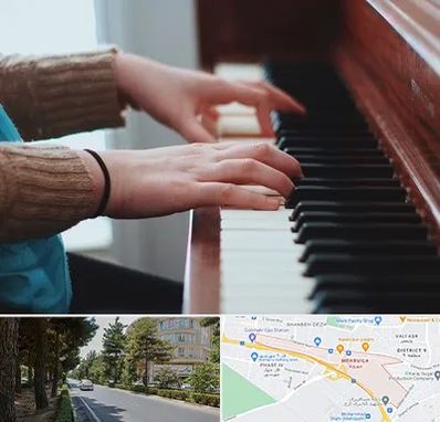 استاد پیانو در مهرویلا کرج 