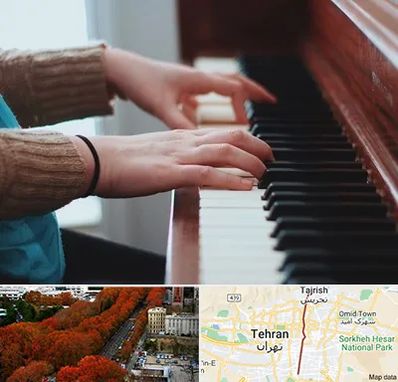 استاد پیانو در ولیعصر 