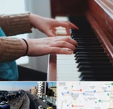 استاد پیانو در پیروزی 