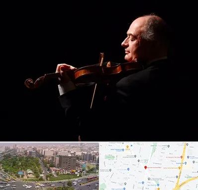 استاد ویولن در آیت الله کاشانی 