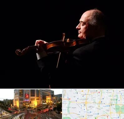 استاد ویولن در جنت آباد تهران 