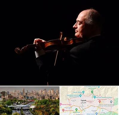 استاد ویولن در منطقه 1 تهران 