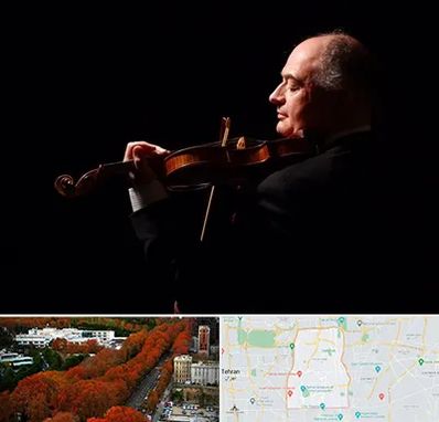 استاد ویولن در منطقه 6 تهران 