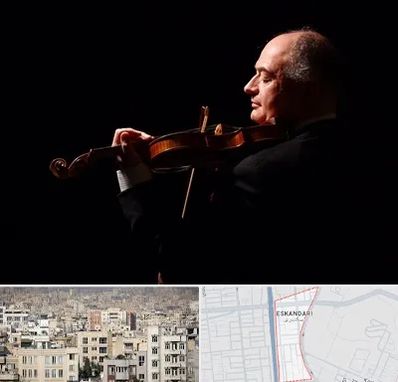 استاد ویولن در اسکندری