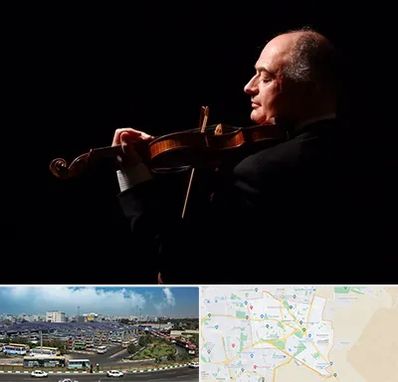 استاد ویولن در منطقه 15 تهران 