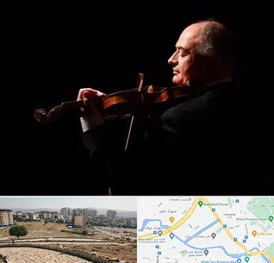 استاد ویولن در کوی وحدت شیراز 