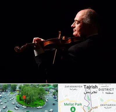 استاد ویولن در تجریش 