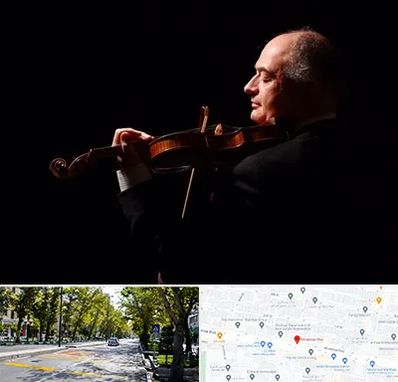 استاد ویولن در میرداماد 