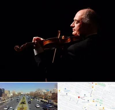 استاد ویولن در بلوار معلم مشهد 