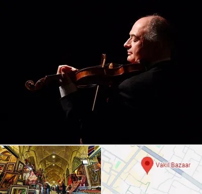 استاد ویولن در بازار وکیل شیراز