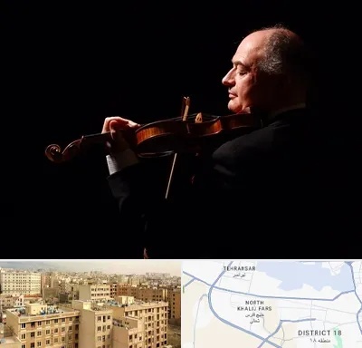 استاد ویولن در جنوب غرب تهران