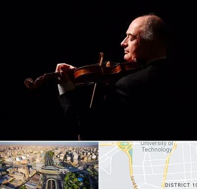 استاد ویولن در استاد معین 