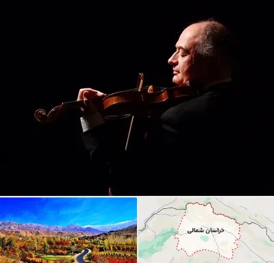 استاد ویولن در خراسان شمالی
