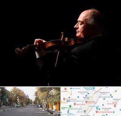 استاد ویولن در شریعتی 