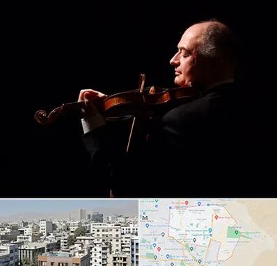 استاد ویولن در منطقه 14 تهران 