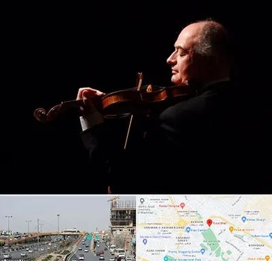 استاد ویولن در بلوار توس مشهد 