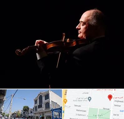 استاد ویولن در افسریه 