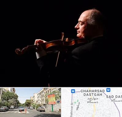 استاد ویولن در چهارصد دستگاه 