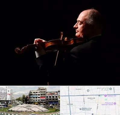 استاد ویولن در مرکز تهران