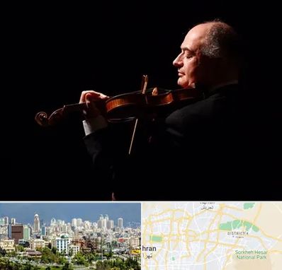 استاد ویولن در شرق تهران 