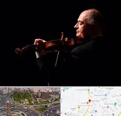 استاد ویولن در سبلان 