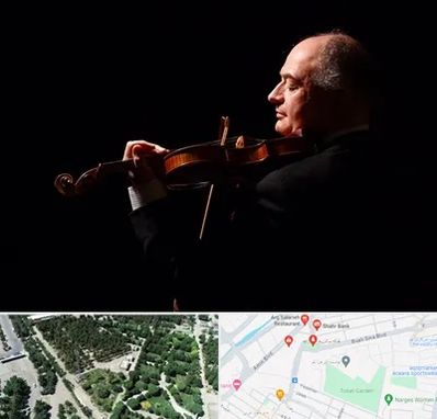 استاد ویولن در سالاریه قم