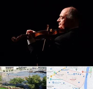 استاد ویولن در گلستان اهواز 