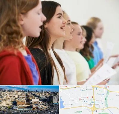 کلاس صداسازی در شهرک راه آهن 