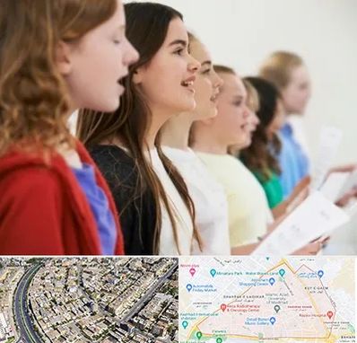 کلاس صداسازی در شهرک غرب مشهد 