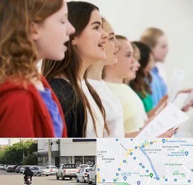 کلاس صداسازی در قدوسی شرقی شیراز 