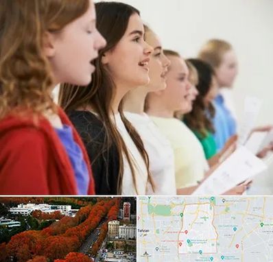 کلاس صداسازی در منطقه 6 تهران 