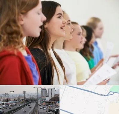 کلاس صداسازی در بلوار ارتش