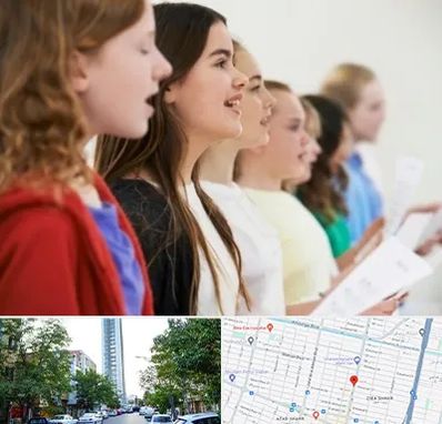 کلاس صداسازی در امامت مشهد 