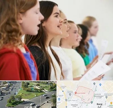 کلاس صداسازی در شاهین ویلا کرج 