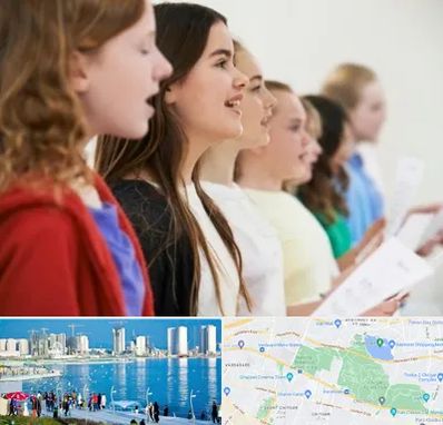 کلاس صداسازی در چیتگر 