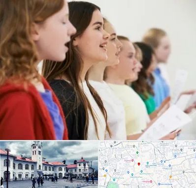 کلاس صداسازی در میدان شهرداری رشت 