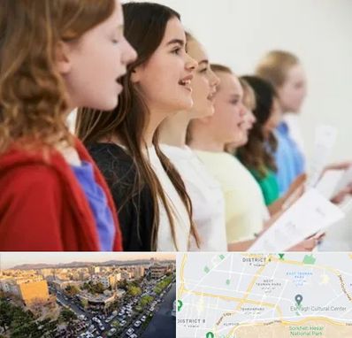 کلاس صداسازی در تهرانپارس 