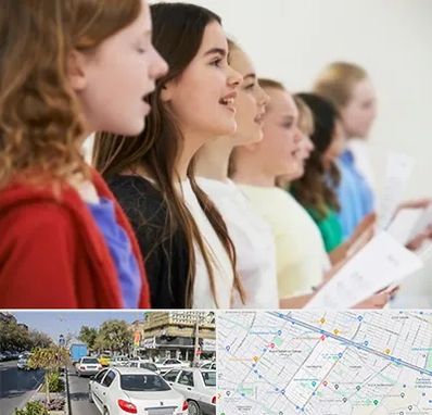 کلاس صداسازی در مفتح مشهد 