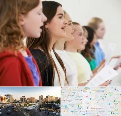 کلاس صداسازی در منطقه 7 تهران 