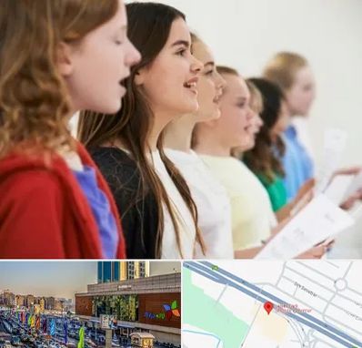 کلاس صداسازی در لاله پارک تبریز