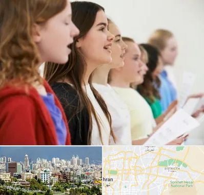 کلاس صداسازی در شرق تهران 