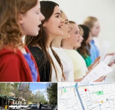 کلاس صداسازی در کوی فیروز تبریز