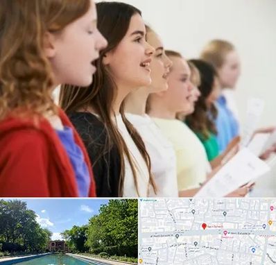 کلاس صداسازی در هشت بهشت اصفهان 