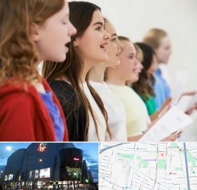 کلاس صداسازی در بلوار اباذر