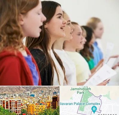 کلاس صداسازی در نیاوران 